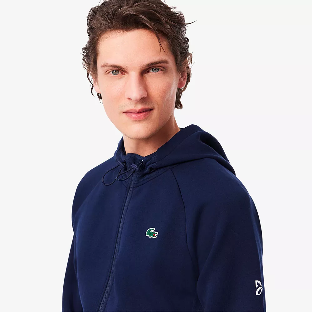 Lacoste Roland Garros Navy Blue Zip-Up Jacket
