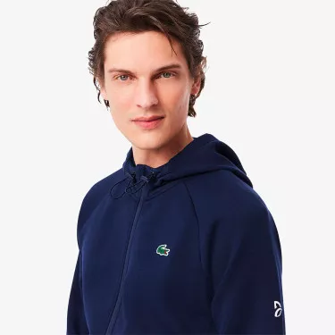 Lacoste Roland Garros Navy Blue Zip-Up Jacket