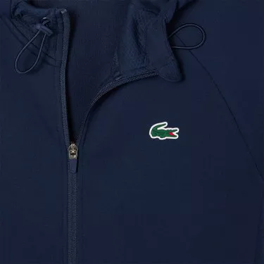 Lacoste Roland Garros Navy Blue Zip-Up Jacket