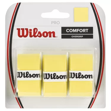 Wilson Pro Overgrip White x 3 overgrips