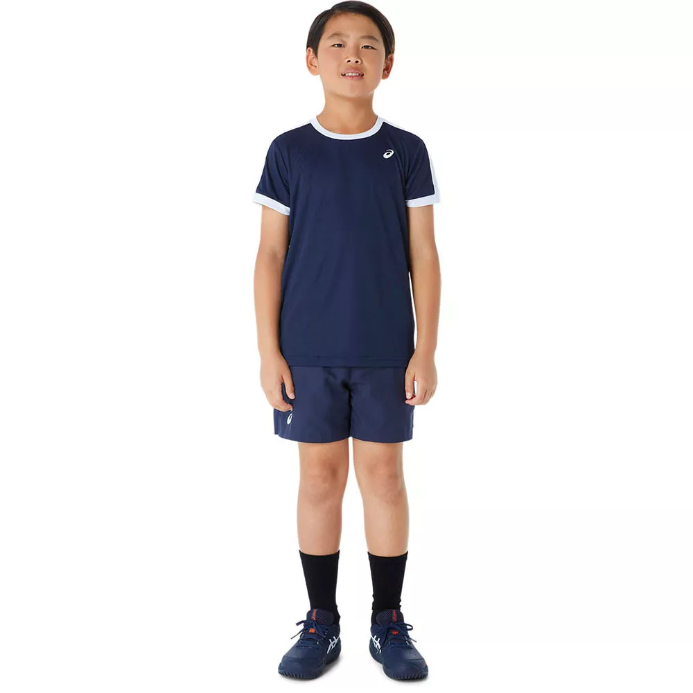 Asics Boys Navy Blue T-Shirt