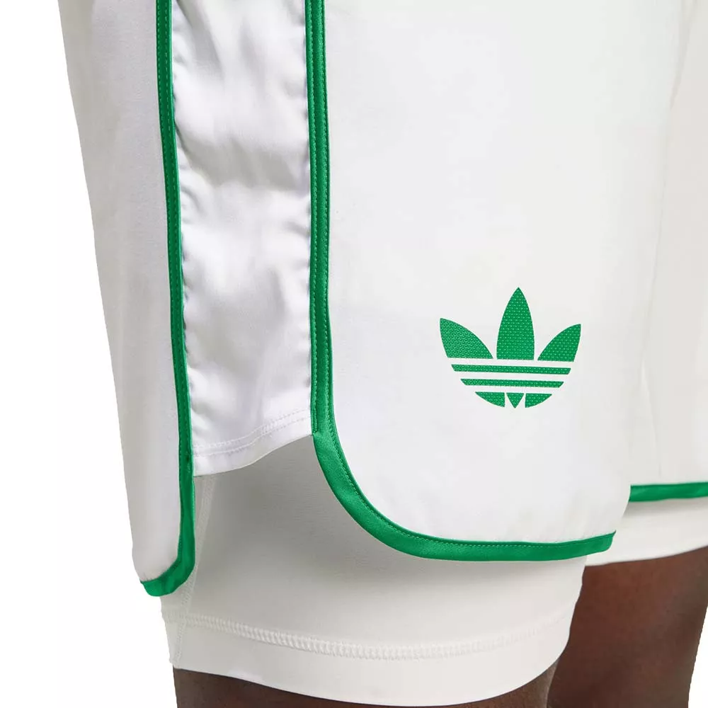 Adidas Pro 2N1 White Short