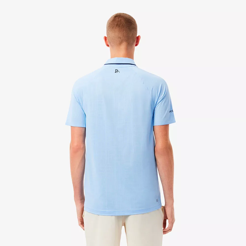 Lacoste Tennis Polo Novak Djokovic On Court Black