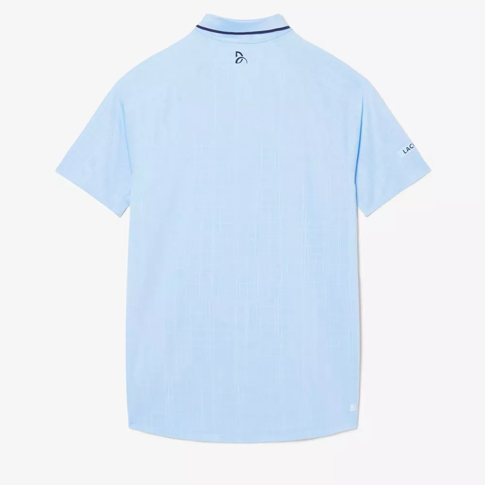 Lacoste Tennis Polo Novak Djokovic On Court Black