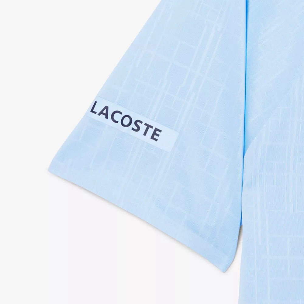 Lacoste Tennis Polo Novak Djokovic On Court Black