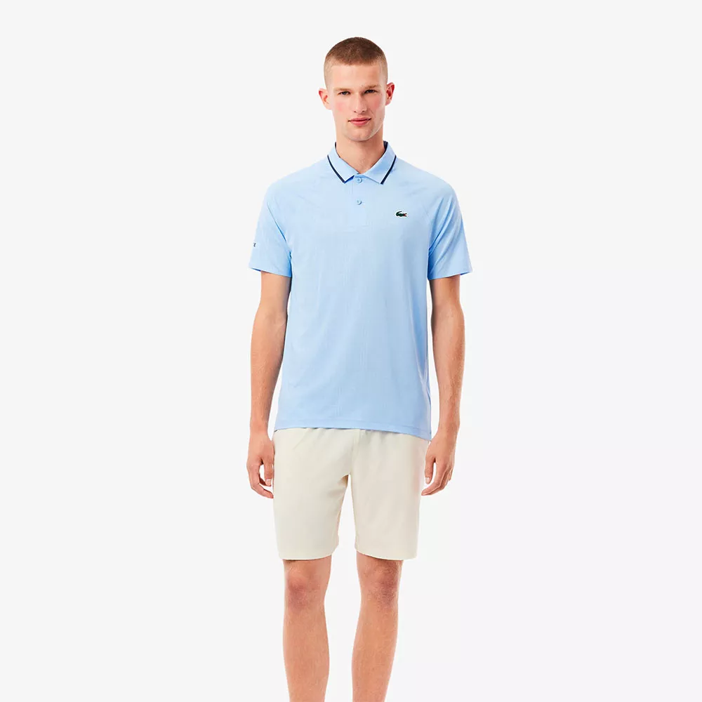 Lacoste Tennis Polo Novak Djokovic On Court Black