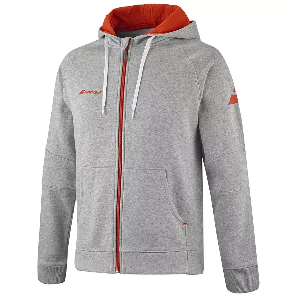 Babolat Exercise Zipped Jacket Grey