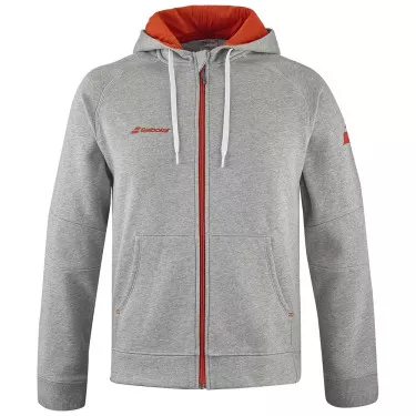 Babolat Exercise Zipped Jacket Grey