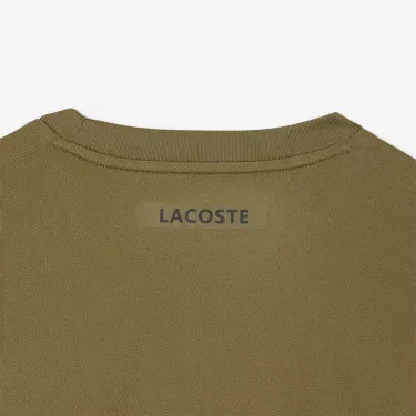 Lacoste Ultra Dry Printed White Ecru T-shirt
