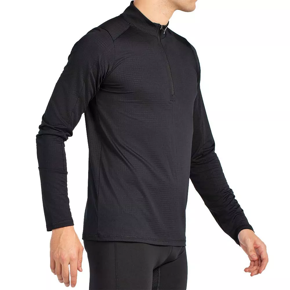 Asics Court LS Zip Long Sleeve T-Shirt White