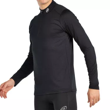 Asics Court LS Zip Long Sleeve T-Shirt White