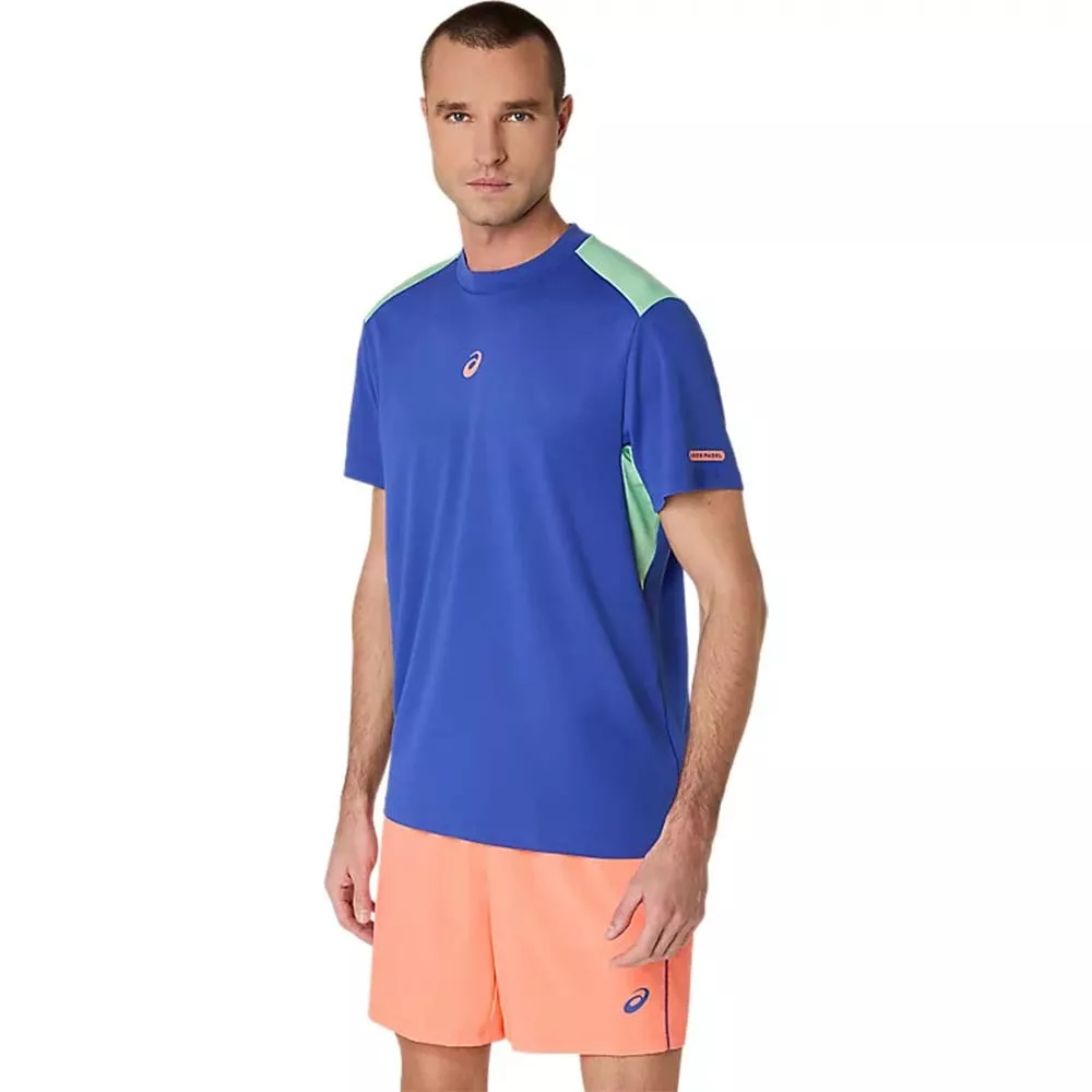Asics Padel Court SS T-Shirt Mint / Coral