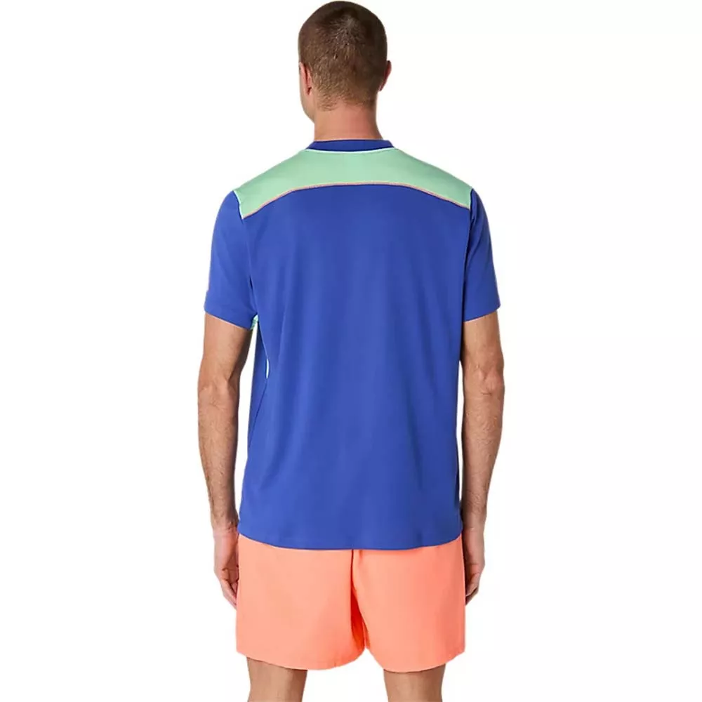 Asics Padel Court SS T-Shirt Mint / Coral