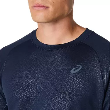 Asics Game All Over T-Shirt Cream
