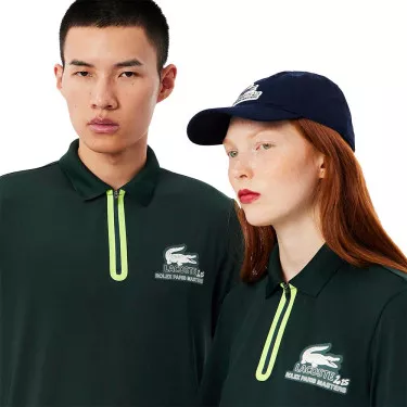 Lacoste Tennis Melbourne Daniil Medvedev Green polo