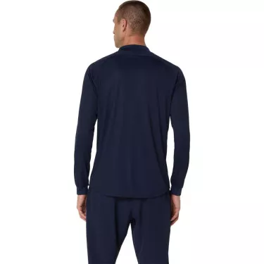 Asics Court LS Zip Long Sleeve T-Shirt White