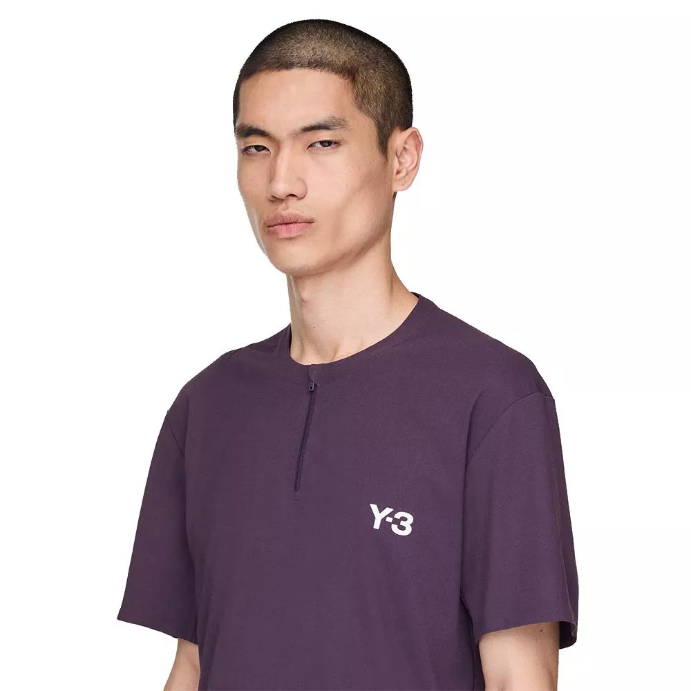 Adidas Pro Zip Y-3 Purple T-Shirt - Extreme Tennis