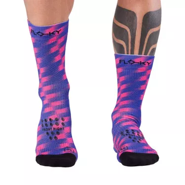 Floky S-MASH 3D FANTASY Bali Blue Compression Socks