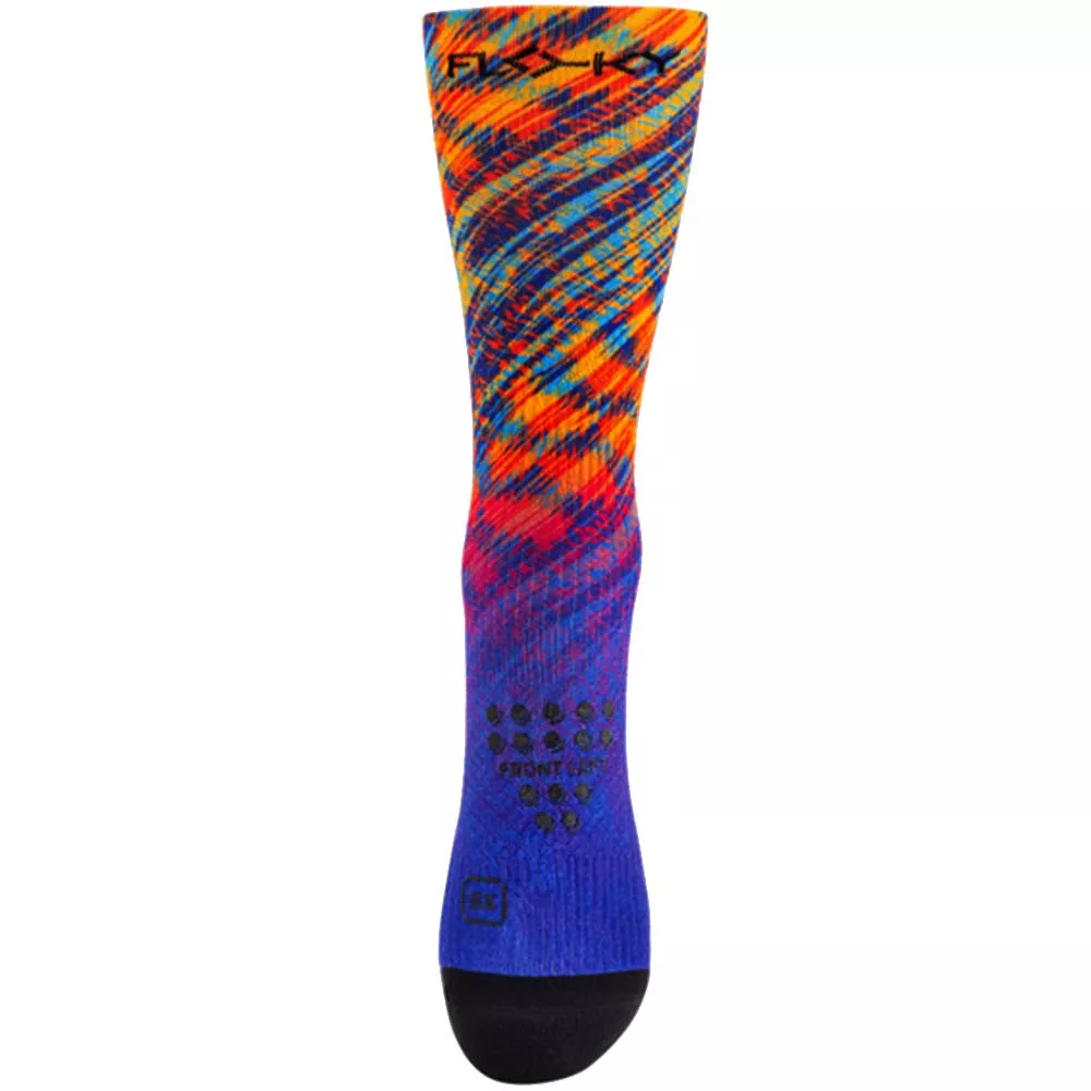 Floky S-MASH 3D FANTASY Bali Blue Compression Socks