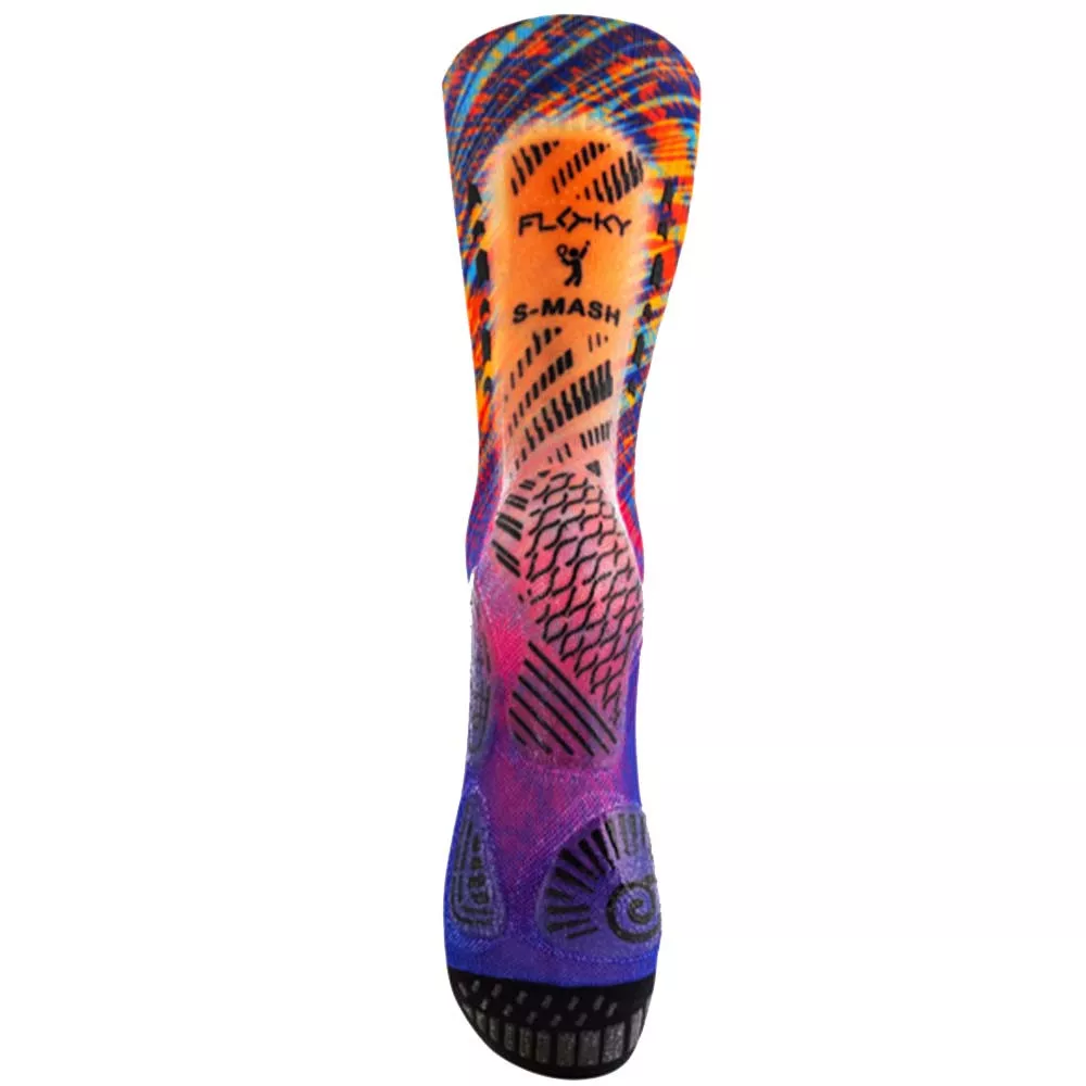 Floky S-MASH 3D FANTASY Bali Blue Compression Socks