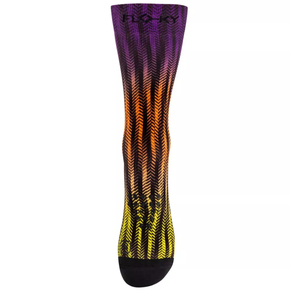 Floky S-MASH 3D FANTASY Rio Blue / Orange Compression Socks