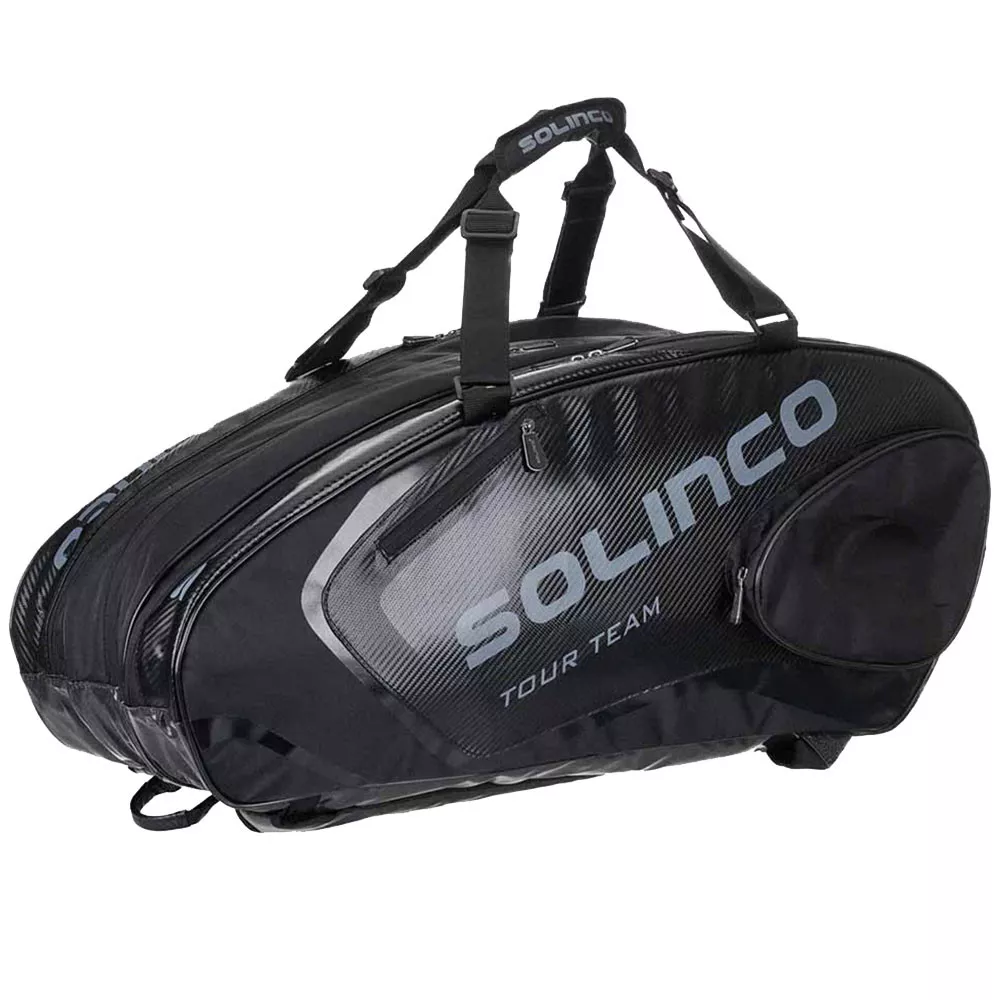 Solinco Tour Team BlackOut 15R Black thermobag