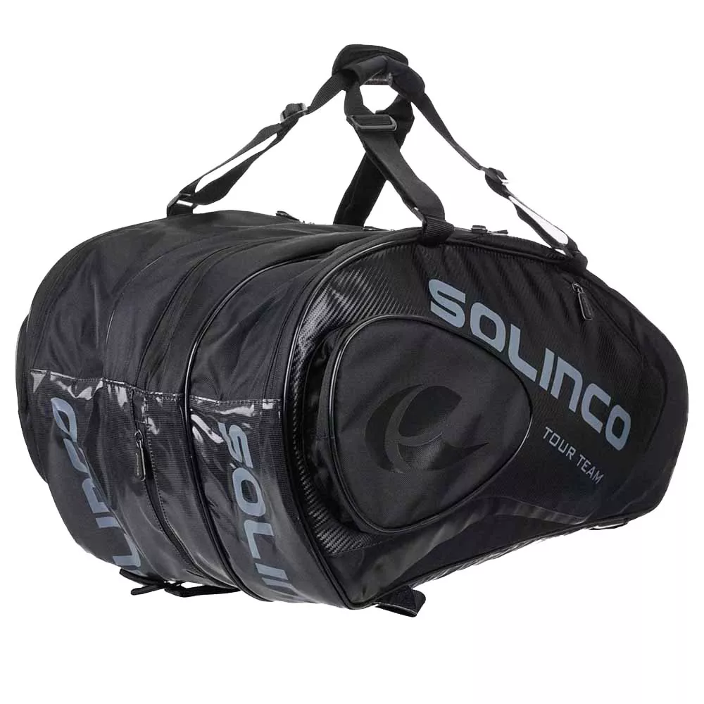 Solinco Tour Team BlackOut 15R Black thermobag