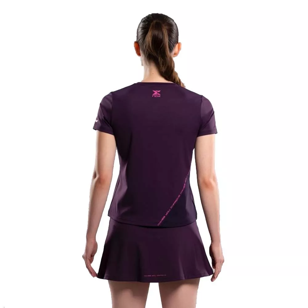 Nox Pro Woman T-shirt Purple
