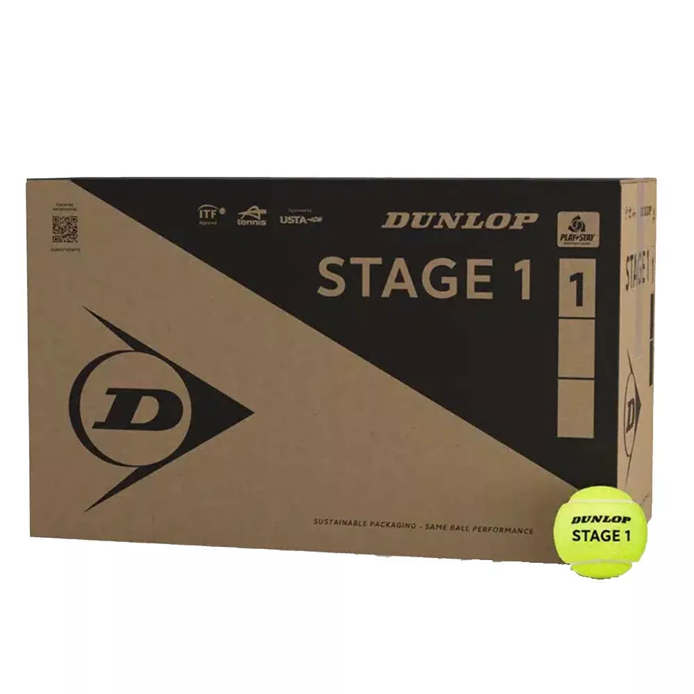 Dunlop Stage 1 60 Green balls bucket