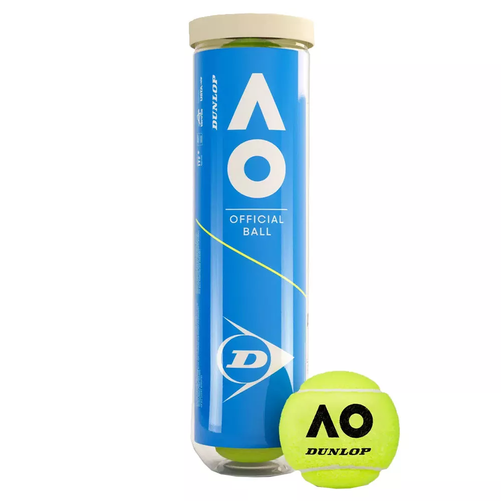 Dunlop Australian Open 4 Balls Can