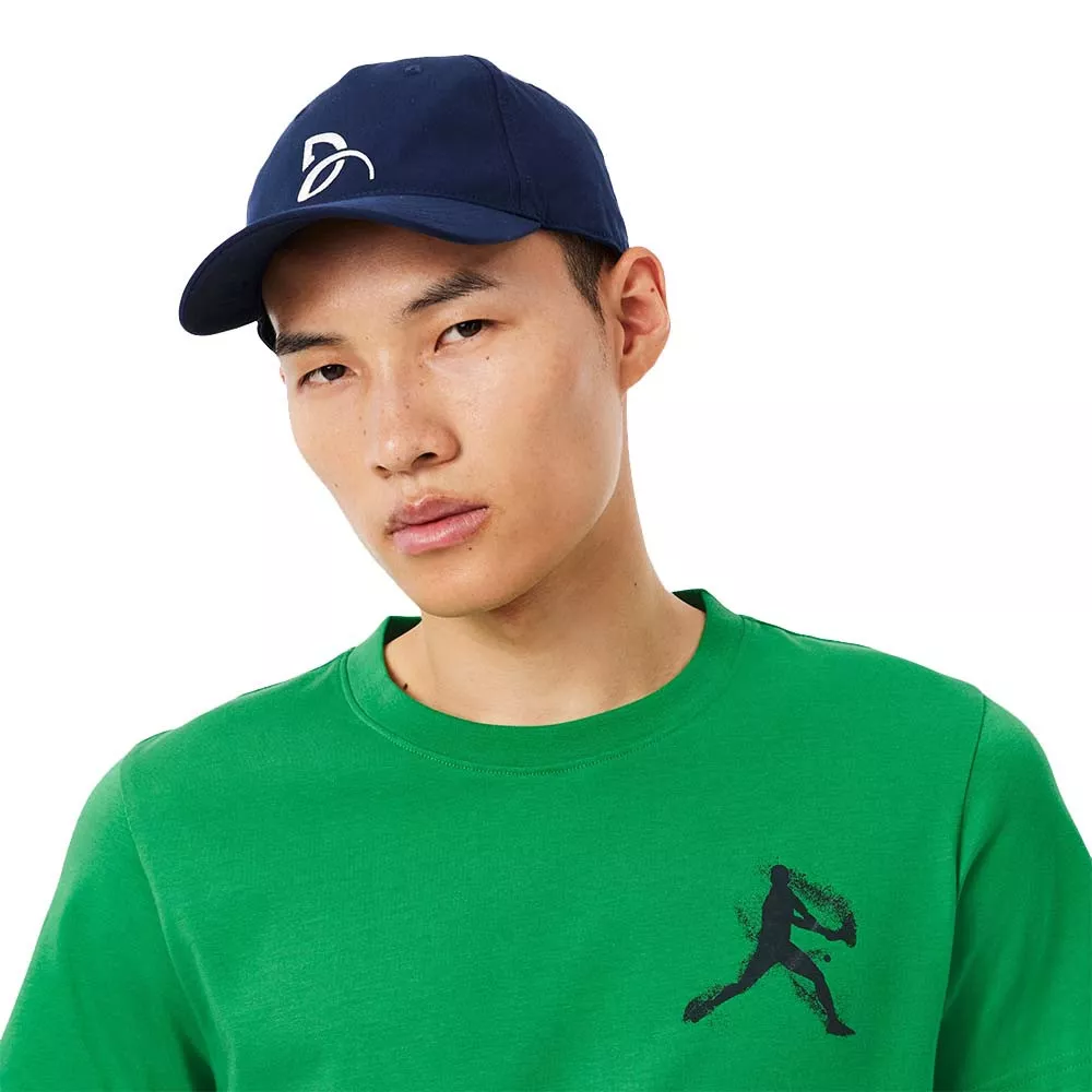 Pack T-Shirt + Lacoste Tennis Cap x Novak Djokovic Green