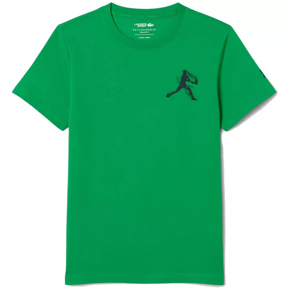 Pack T-Shirt + Lacoste Tennis Cap x Novak Djokovic Green