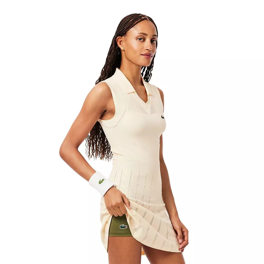 Lacoste Women's Stretch Tennis Dress Black