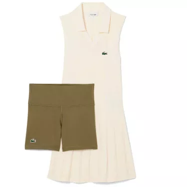 Lacoste Women's Stretch Tennis Dress Black