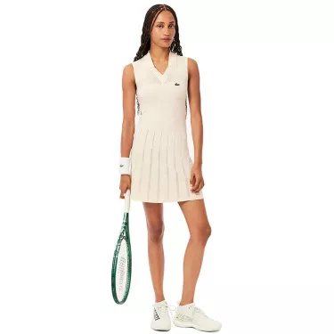 Lacoste Women's Stretch Tennis Dress Black