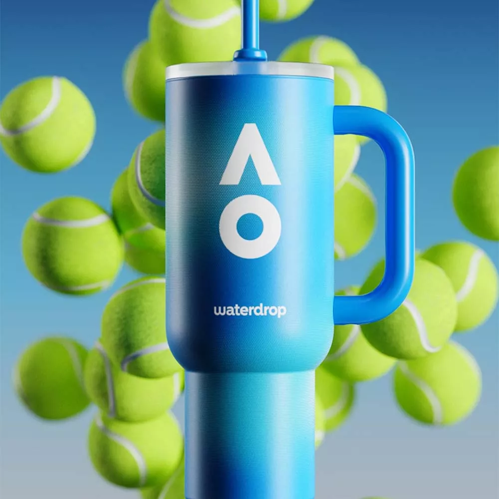 Waterdrop Explorer Thermo Bottle Blue