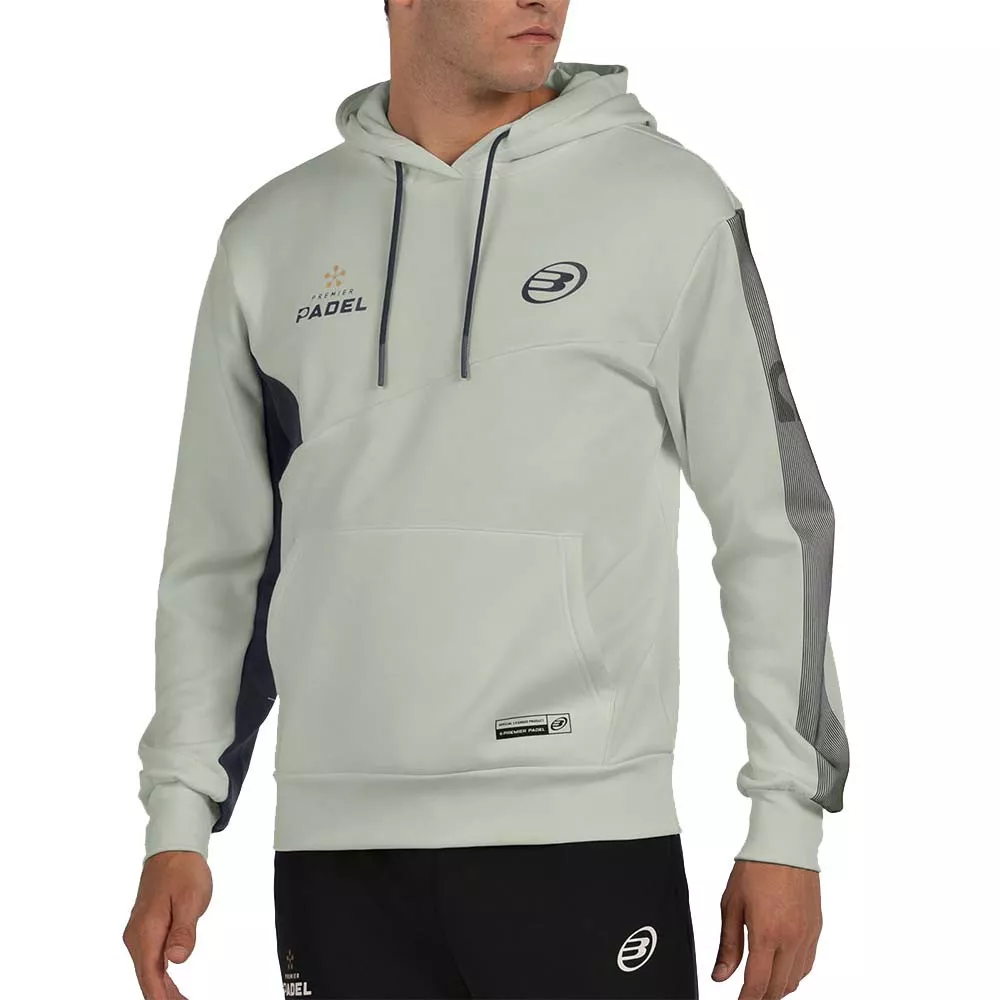 Bullpadel Premier Padel Baque White Sweatshirt