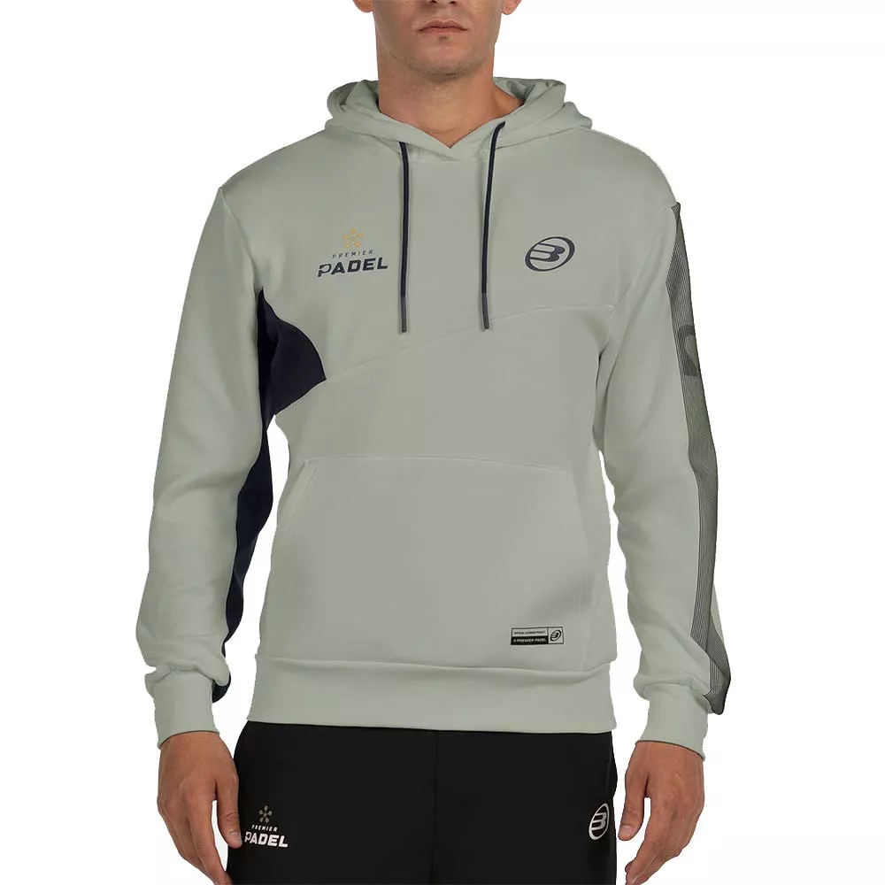 Bullpadel Premier Padel Baque White Sweatshirt