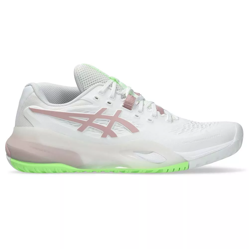 Asics Gel Resolution X Woman White / Pastel green Shoes