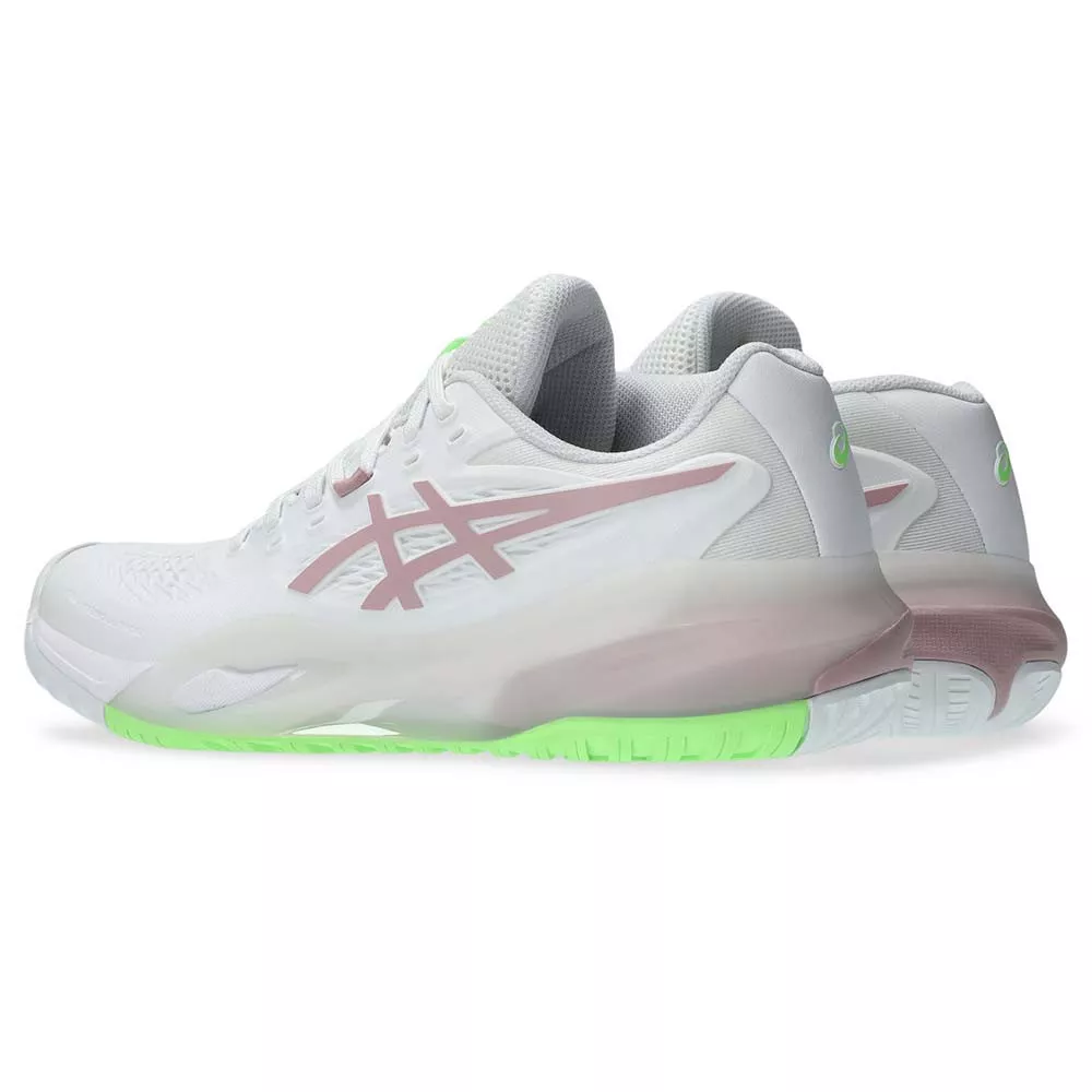 Asics Gel Resolution X Woman White / Pastel green Shoes