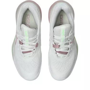 Asics Gel Resolution X Woman White / Pastel green Shoes