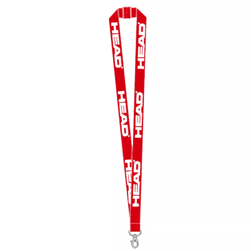 Head Logo Black Lanyard