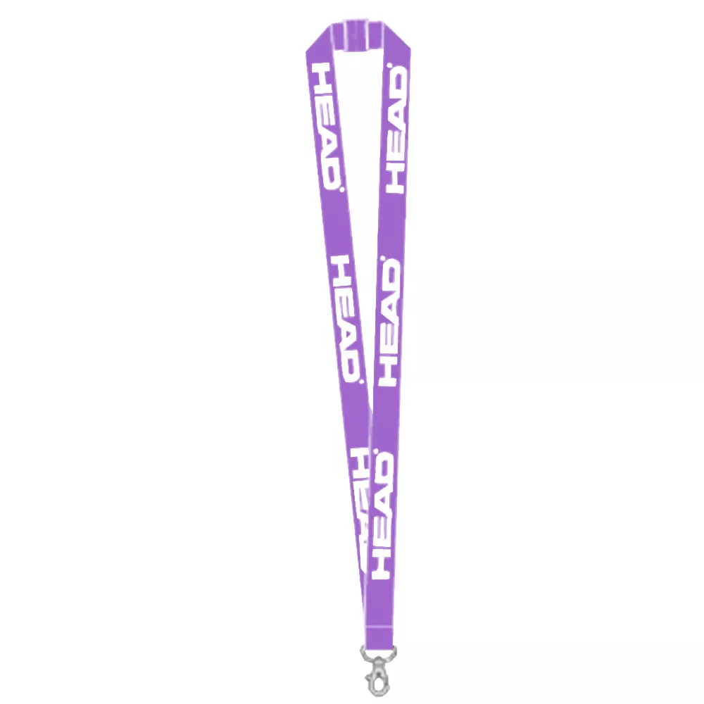 Head Logo Black Lanyard