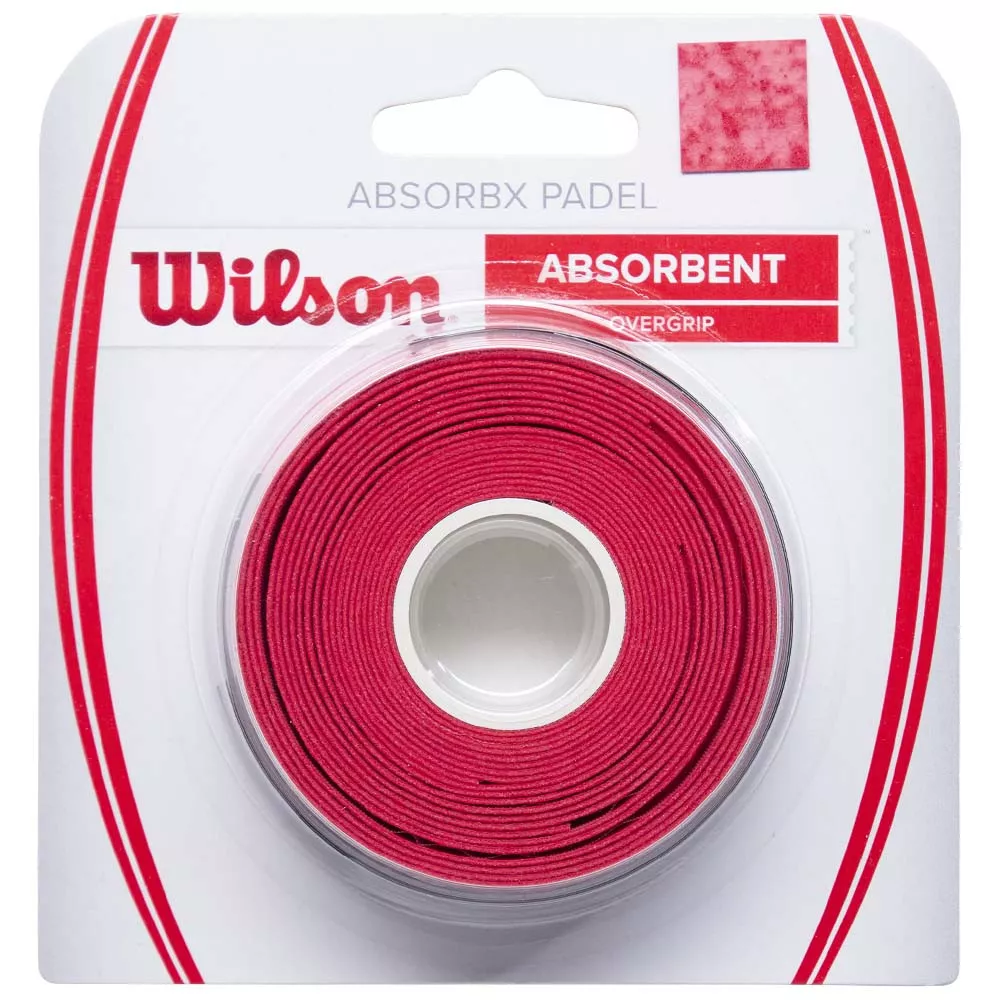 Wilson Profile Padel Overgrip Black x 3 overgrips