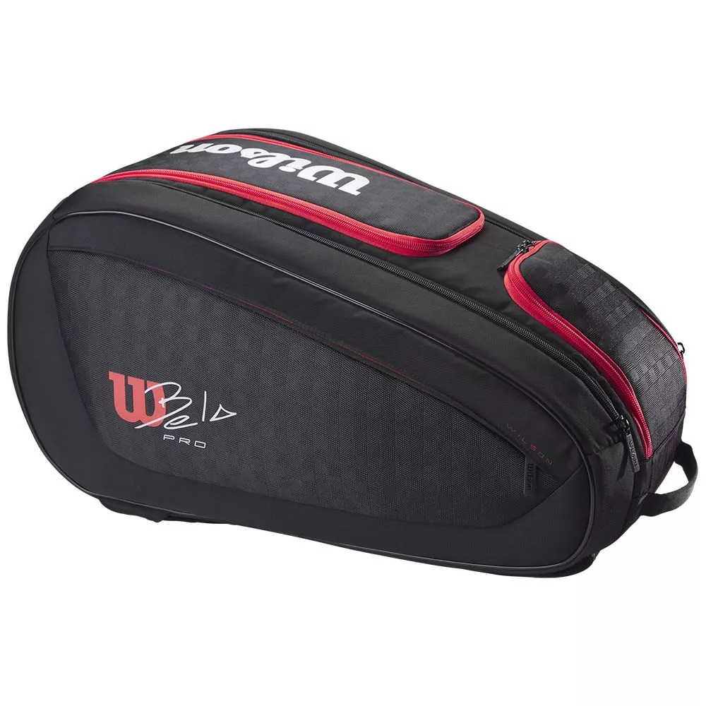Wilson BELA Super Tour Black / Gold Padel Bag