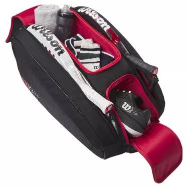 Wilson BELA Super Tour Black / Gold Padel Bag
