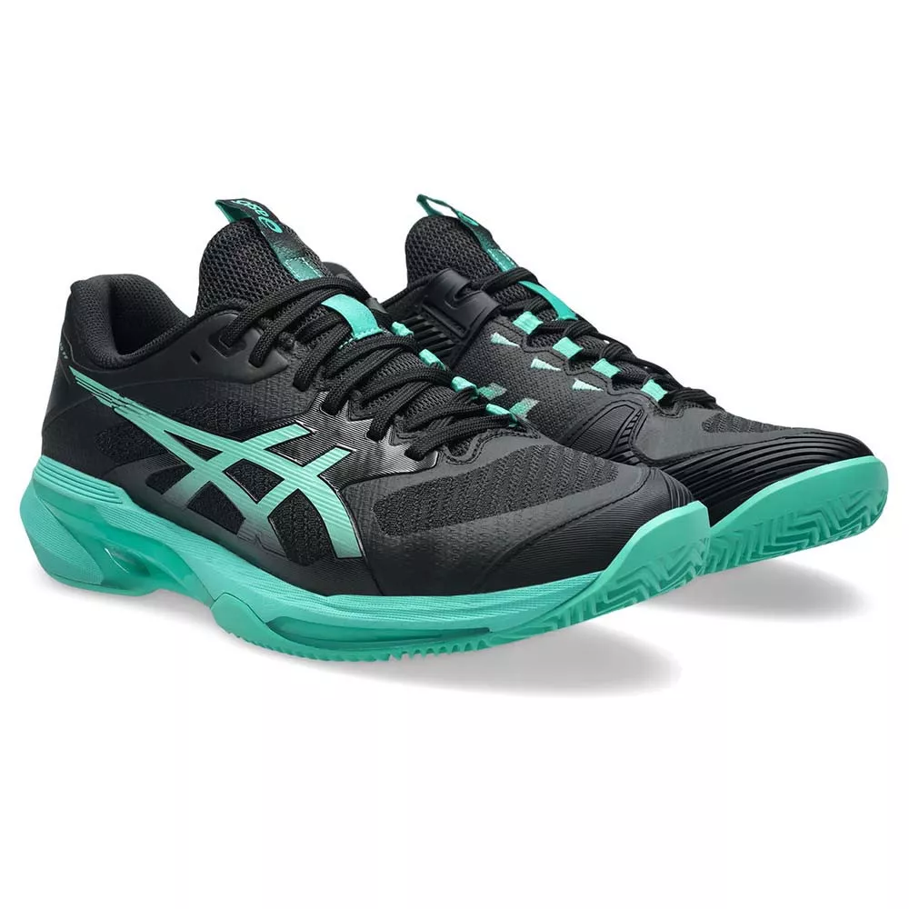 Asics Gel Solution Speed ​​FF 4 Shoes Black / Green