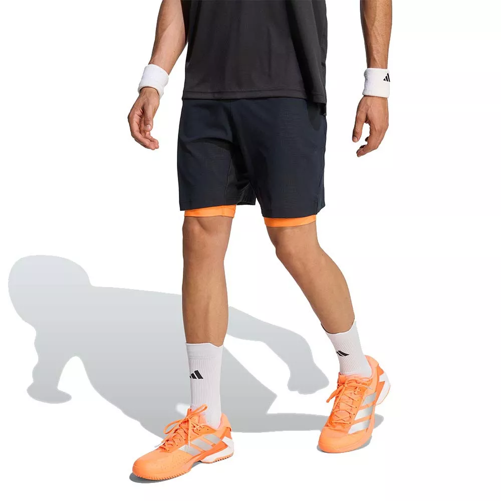 Adidas Originals Pro 2N1 White Short