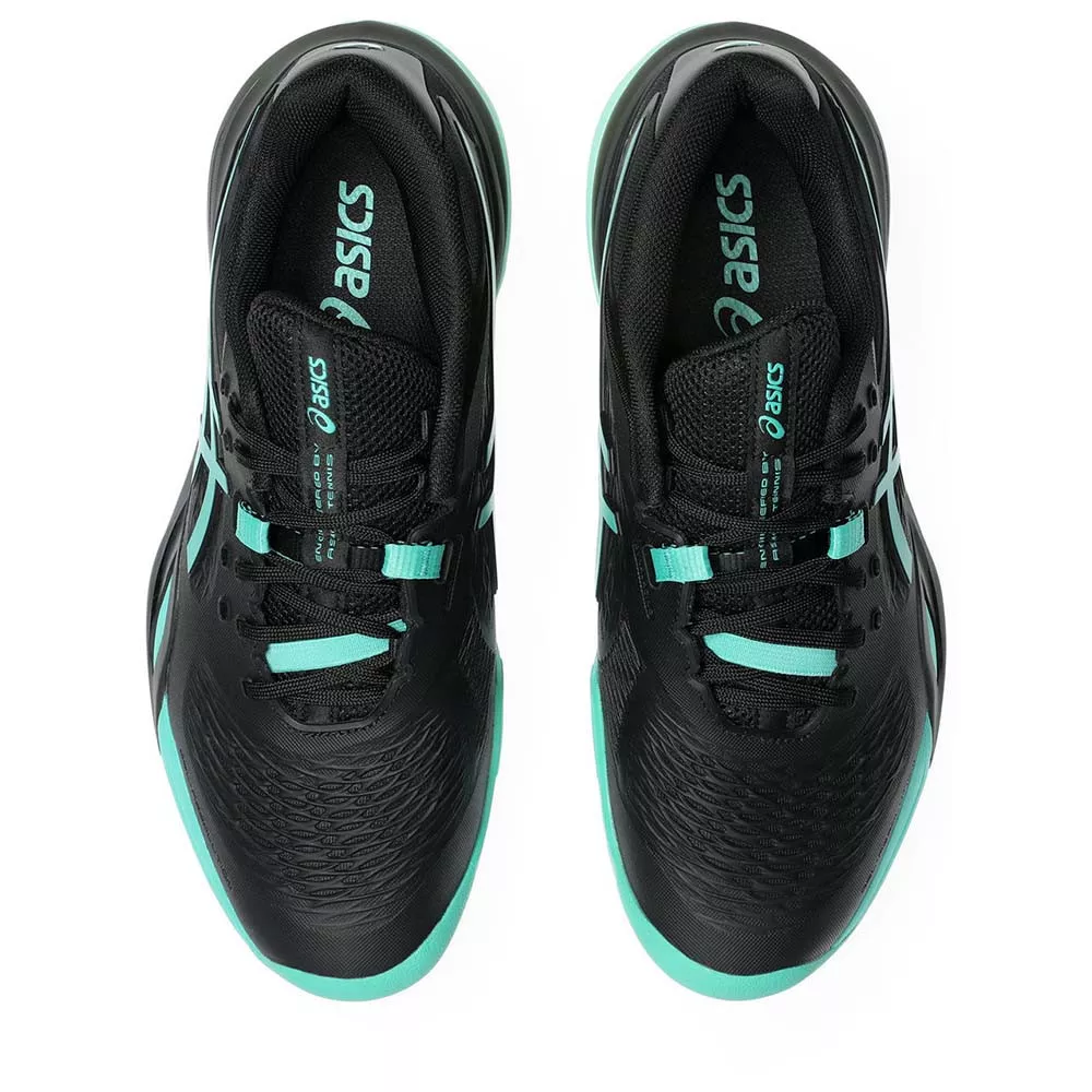 Asics Gel Resolution X Clay Black / Green Shoes