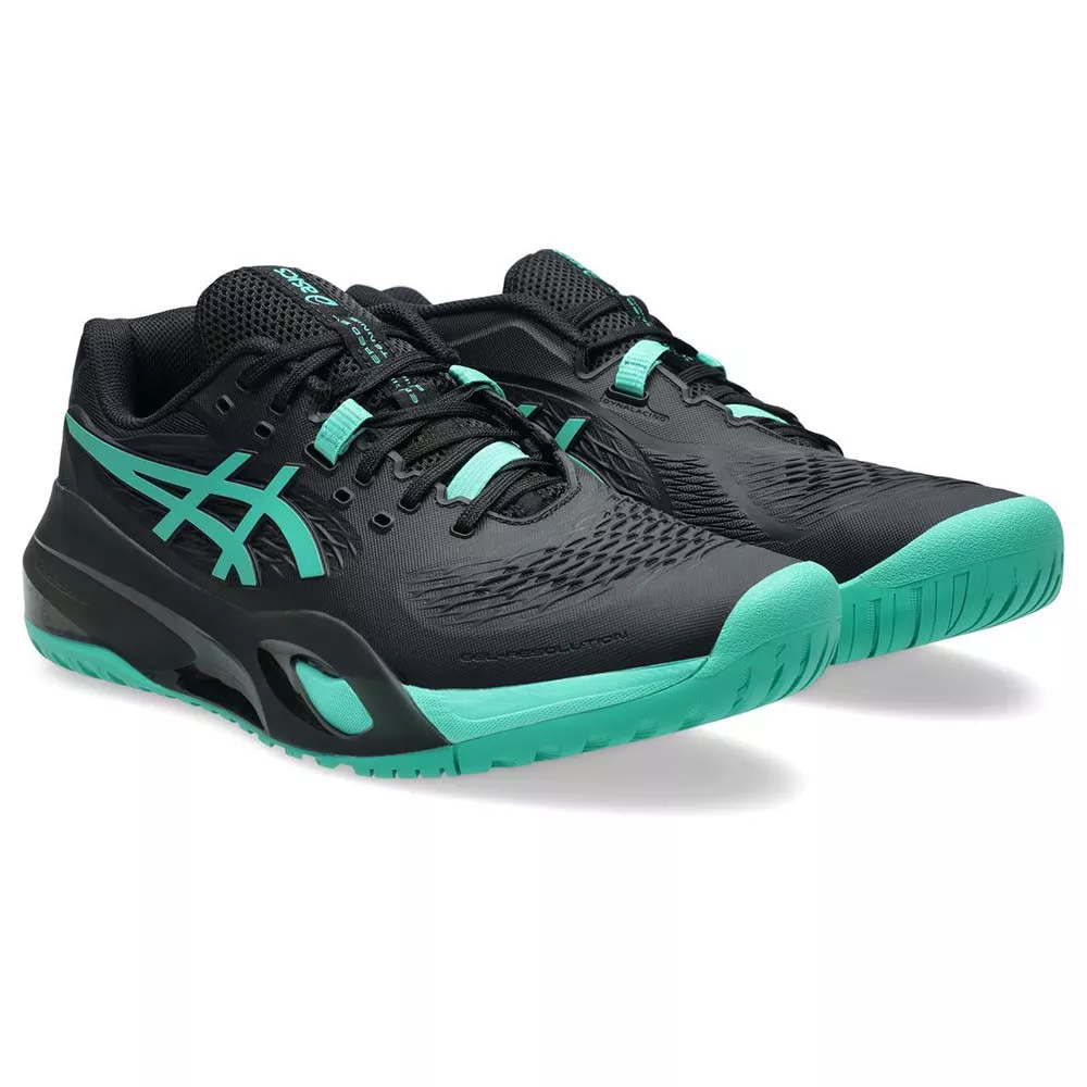 Asics Gel Resolution X Clay Black / Green Shoes